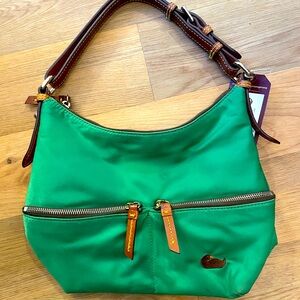 Dooney & Bourke green y2k shoulder bag